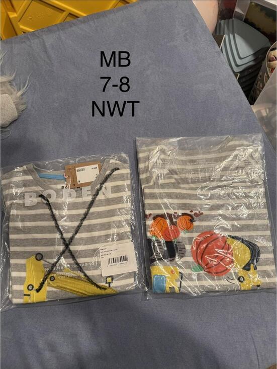 Mini Boden Other - Mini Boden Digger Fall Long Sleeve Shirt NWT 7-8y